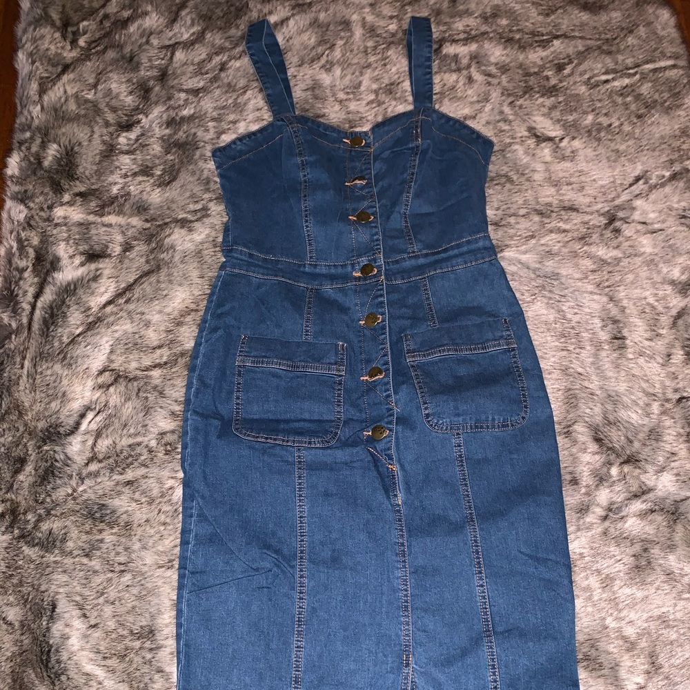 Denim dress